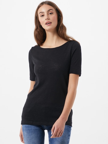 Marc O'Polo T-Shirt (GOTS) in Schwarz: predná strana