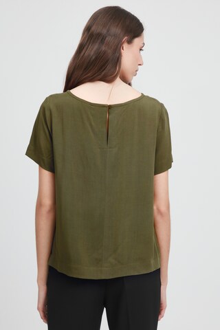 ICHI Blouse 'IHMAIN SS' in Groen