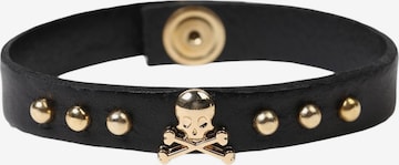 Scalpers Bracelet in Black: front