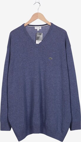 LACOSTE Pullover 6XL in Blau: Vorderseite