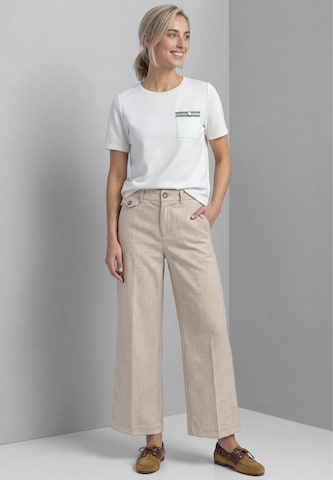 Regular Pantalon 'Amalia' STREET ONE en beige : devant