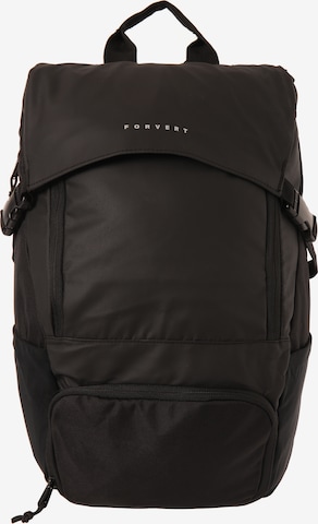 Forvert Backpack in Black: front