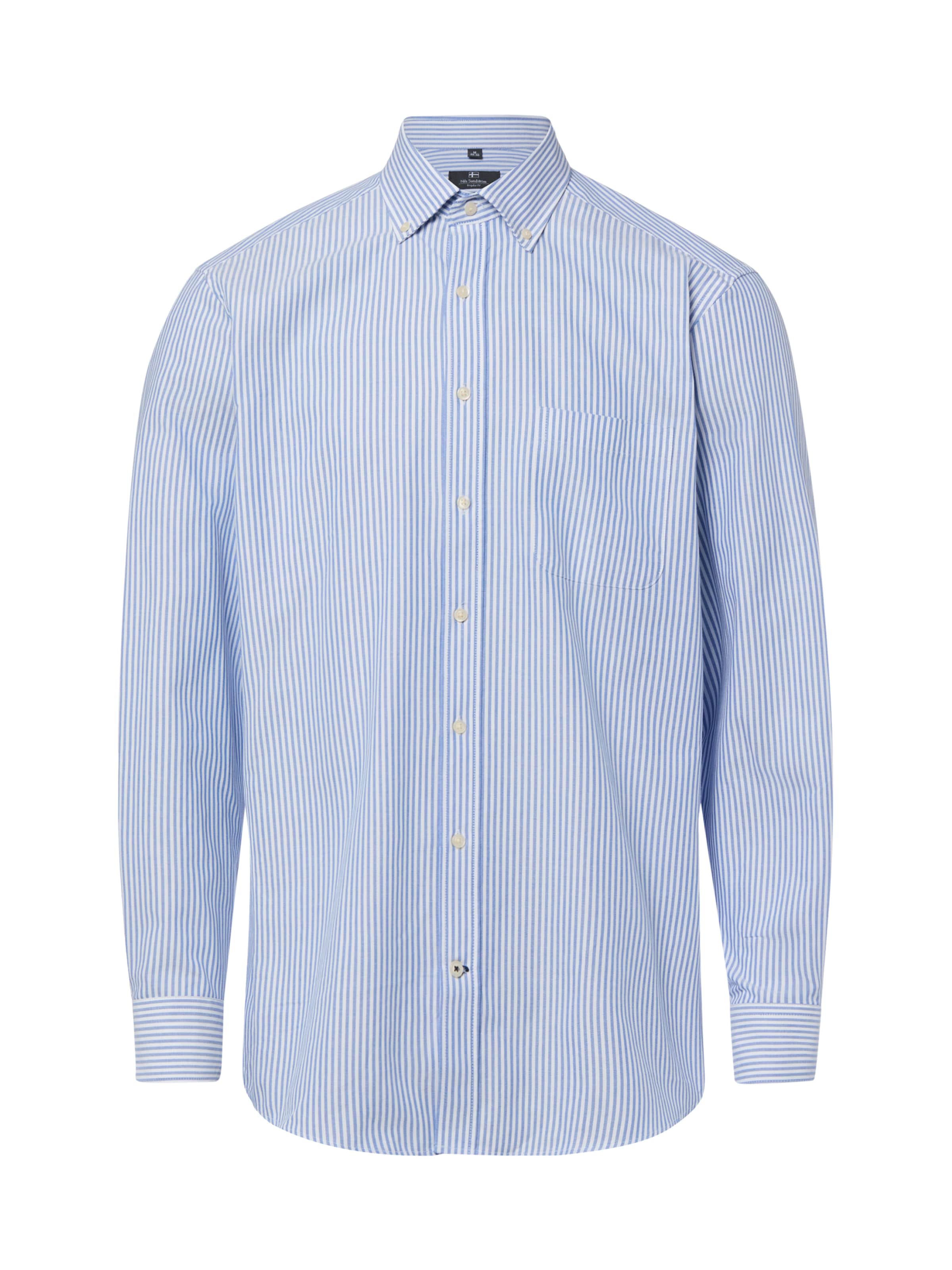 Coupe regular Chemise Nils Sundström en bleu : devant
