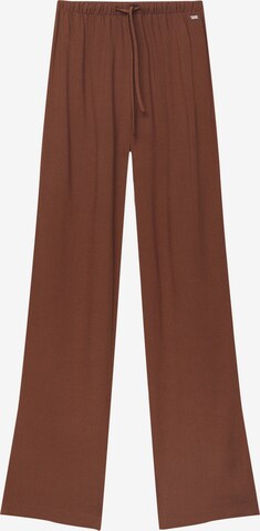 Pull&Bear Pants in Brown: front