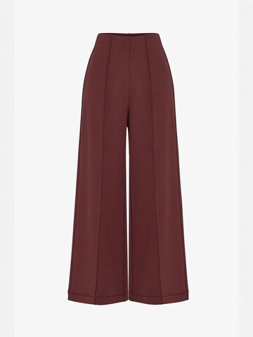 Wide leg Pantaloni 'Hose' di Penti in rosso