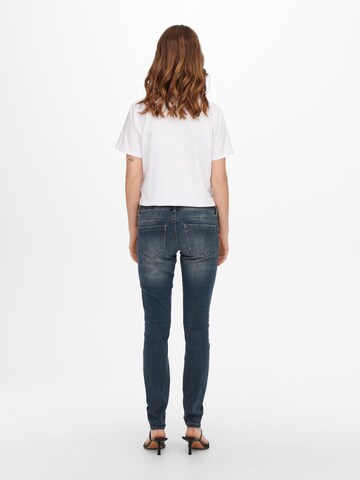 Skinny Jean 'Mauw' Only Maternity en bleu