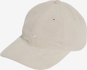 Casquette ADIDAS ORIGINALS en beige : devant