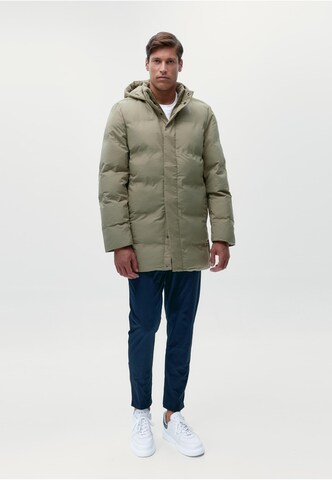 Born Living Yoga Winterjas 'Saiko' in Groen