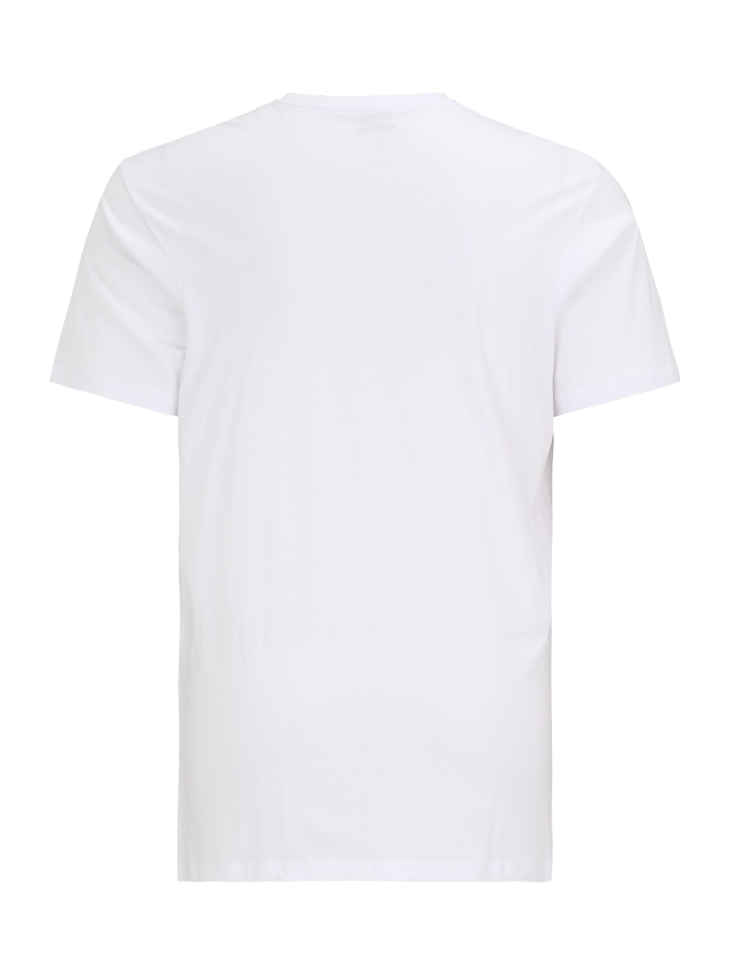 JACK & JONES Shirt 'JJGEPLAS' in Wit