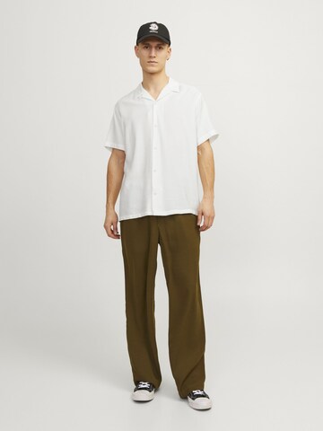 JACK & JONES Regular fit Button Up Shirt in White