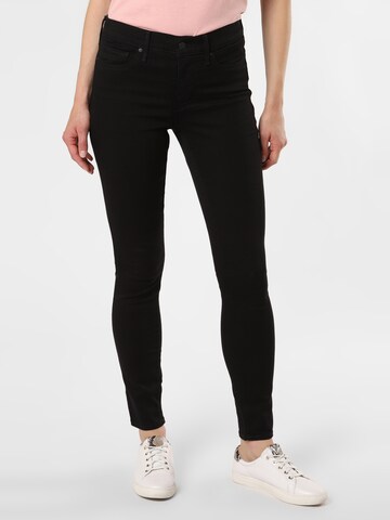 LEVI'S ® Skinny Jeans in Schwarz: Vorderseite