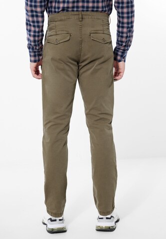 Street One MEN Regular Chino Pants in Brown