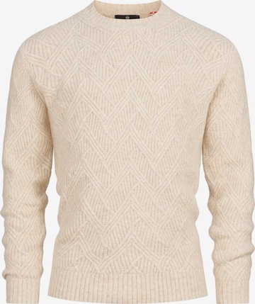 Kronstadt Trui 'KSPollard' in Beige: voorkant