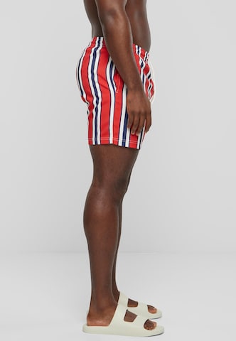 Shorts de bain Karl Kani en rouge