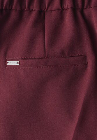 STREET ONE Wide leg Pants in Red
