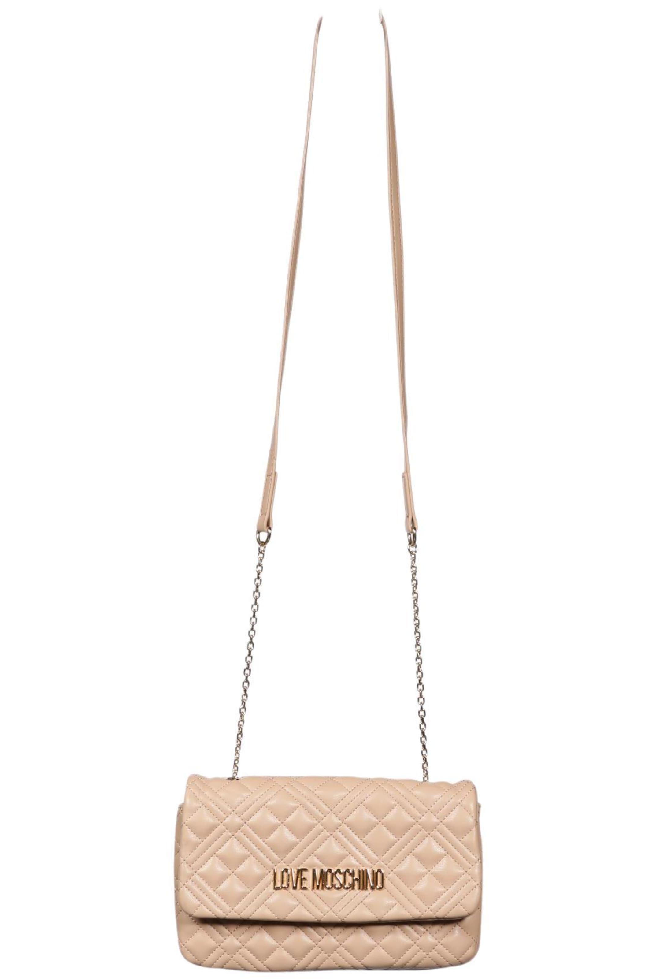 Love Moschino Bag in One size in Beige: front