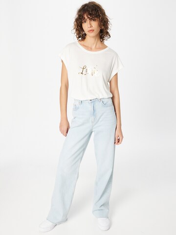 T-shirt 'Antonina' ABOUT YOU en blanc