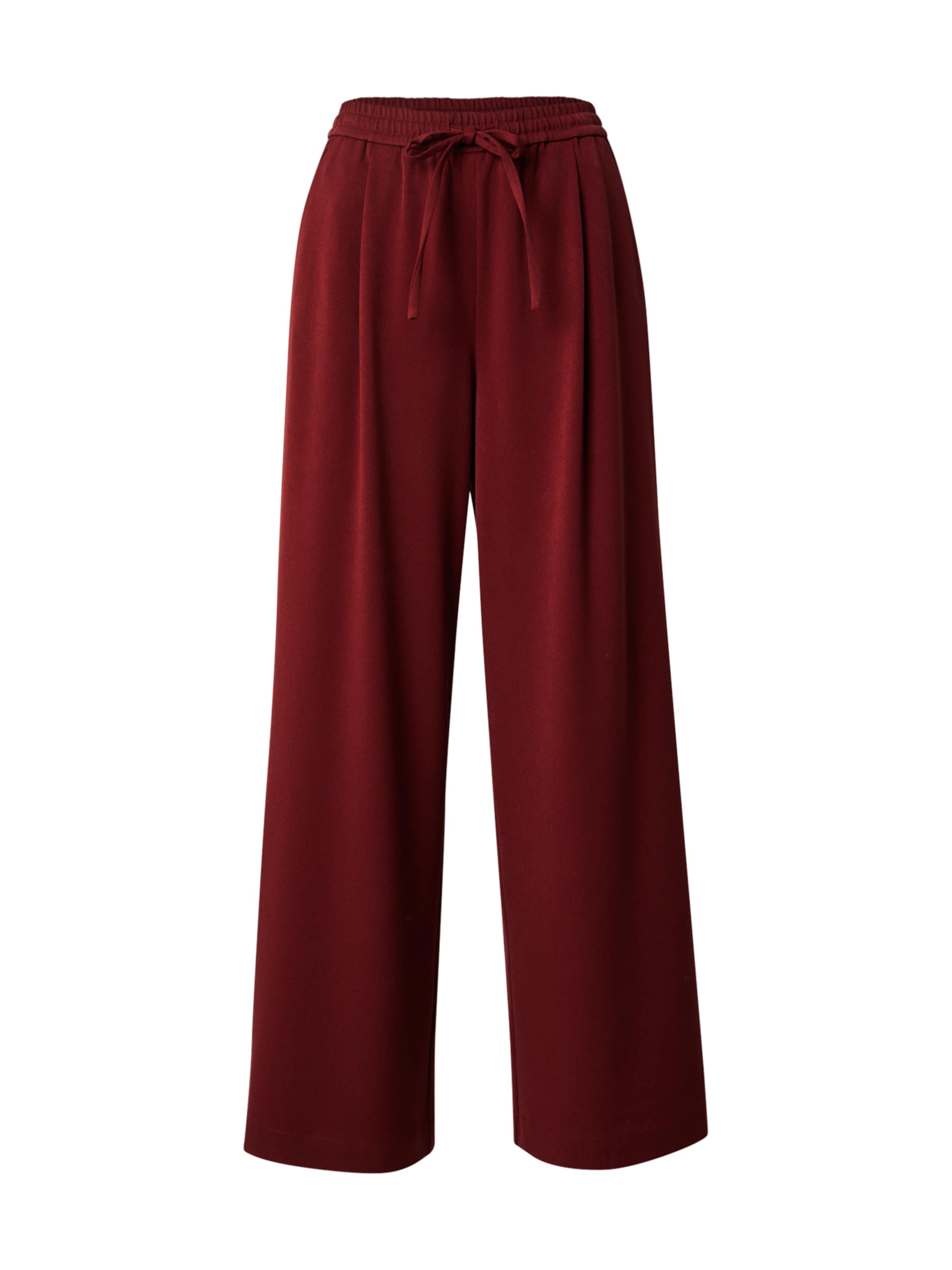 MSCH COPENHAGEN Wide Leg Hose 'Jalen Henrika' in Rot: Vorderseite