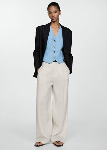 Gilet 'Luisa' MANGO en bleu