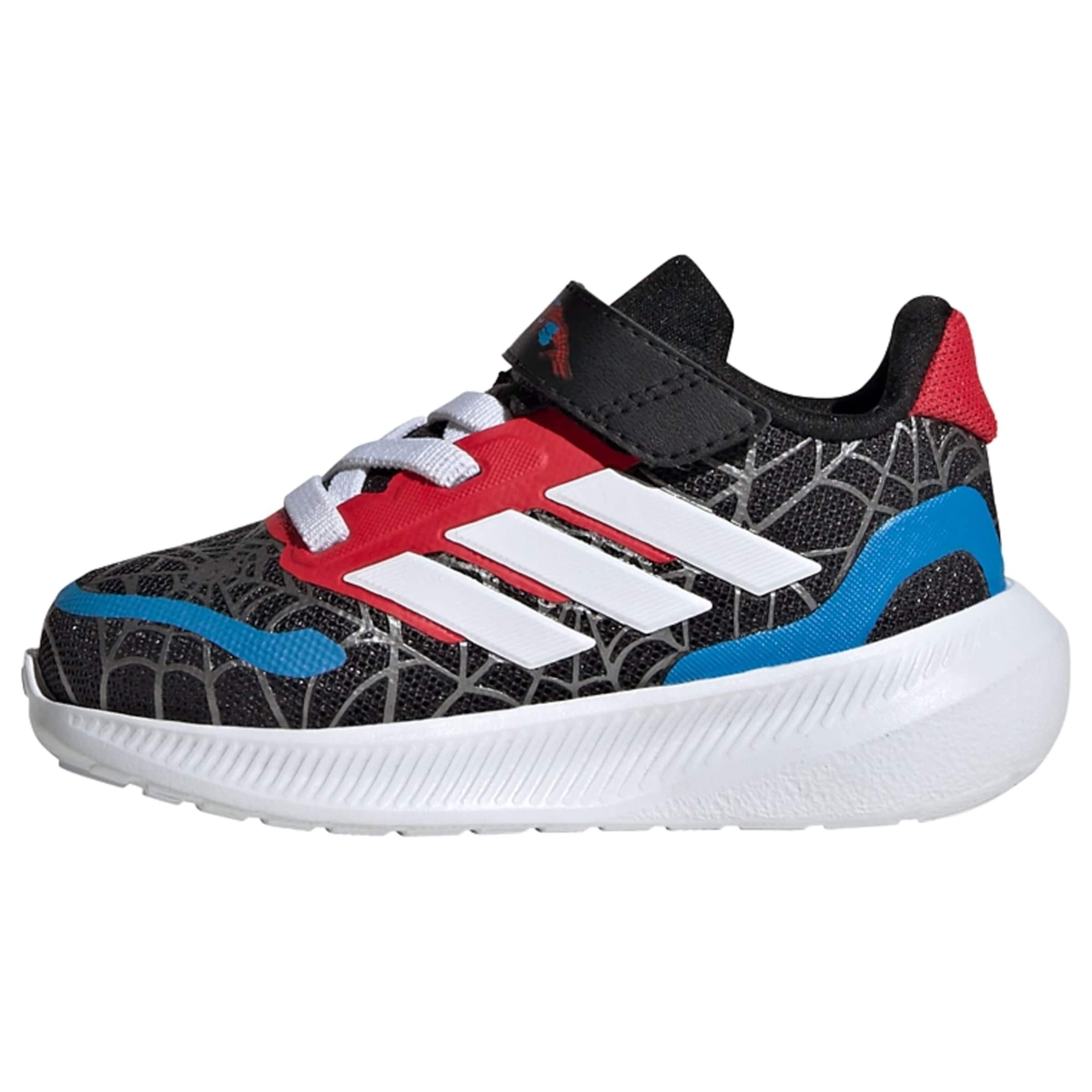 ADIDAS SPORTSWEARSportske cipele 'Adidas x Marvel Spiderman Runfalcon' - crna boja: prednji dio