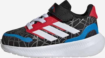 juoda ADIDAS SPORTSWEAR Sportiniai batai 'Adidas x Marvel Spiderman Runfalcon': priekis
