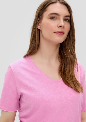 T-shirt s.Oliver Red Label Plus en rose