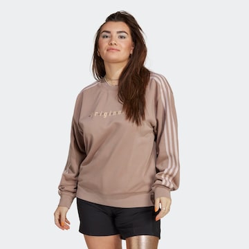 ADIDAS ORIGINALSSweater majica - smeđa boja: prednji dio
