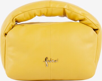 faina Handbag in Yellow: front