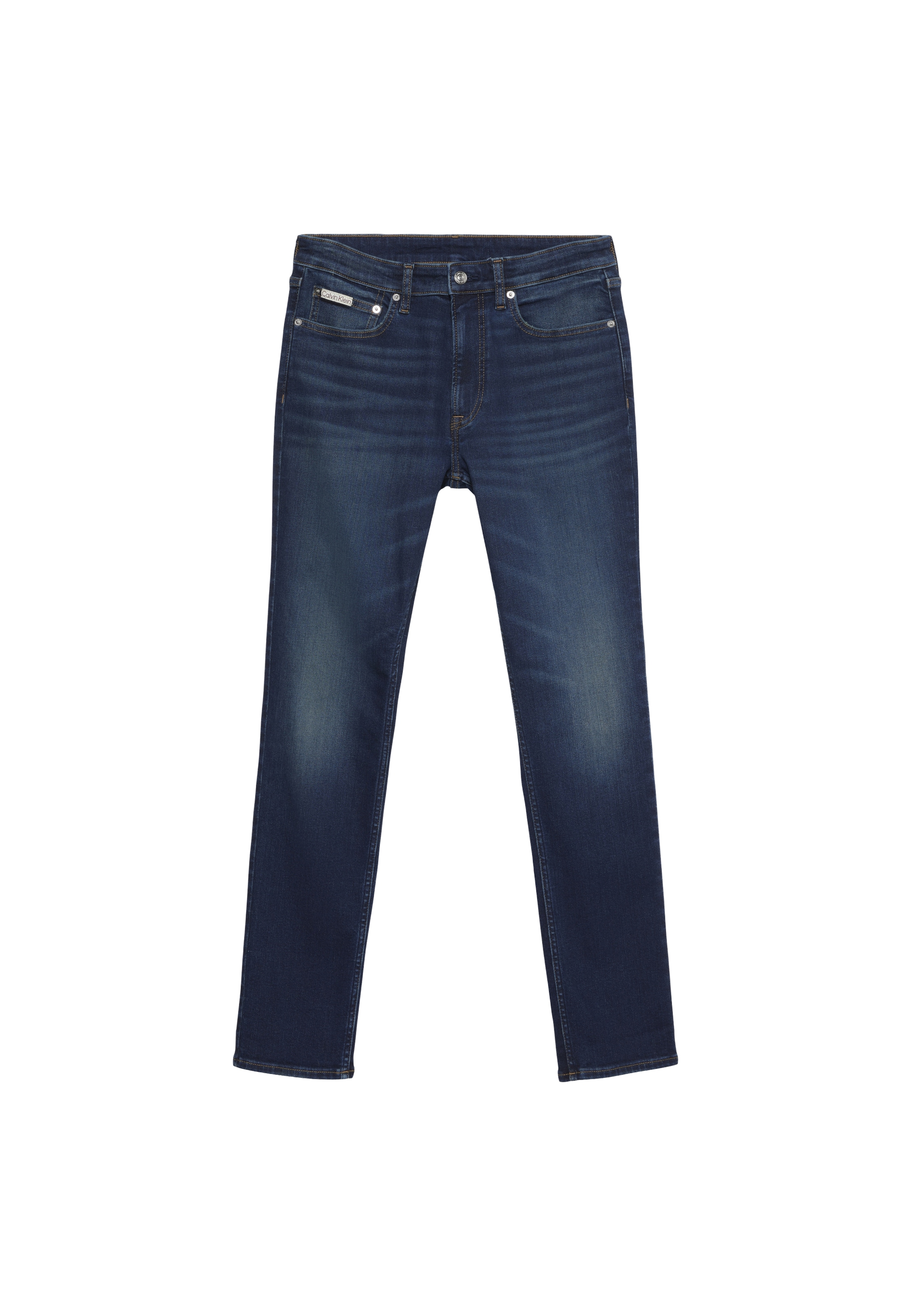 Calvin Klein Jeans - Regular Calças de ganga 'HARPOON' em azul: frente