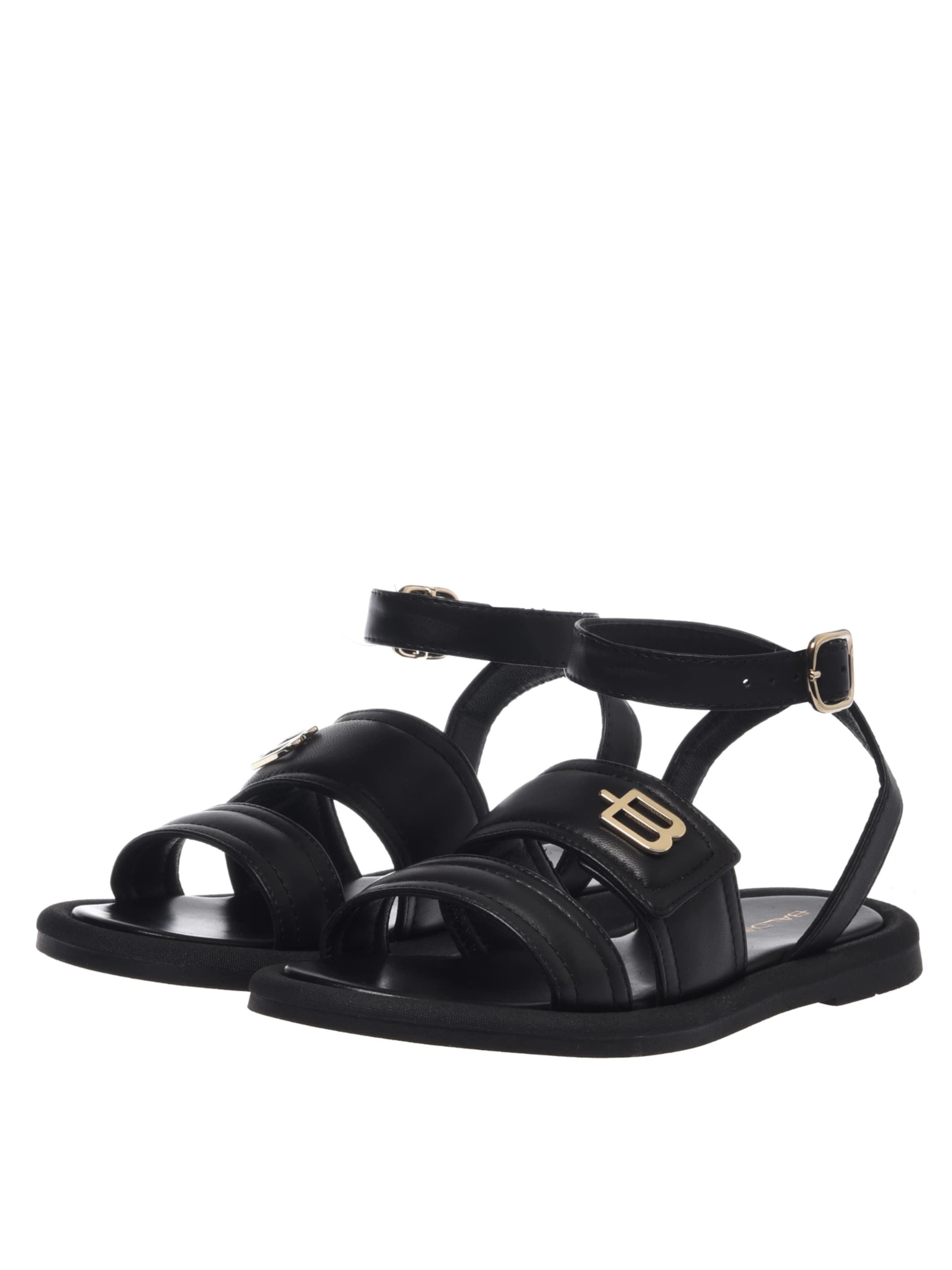 BALDININI Sandalen met riem in Zwart