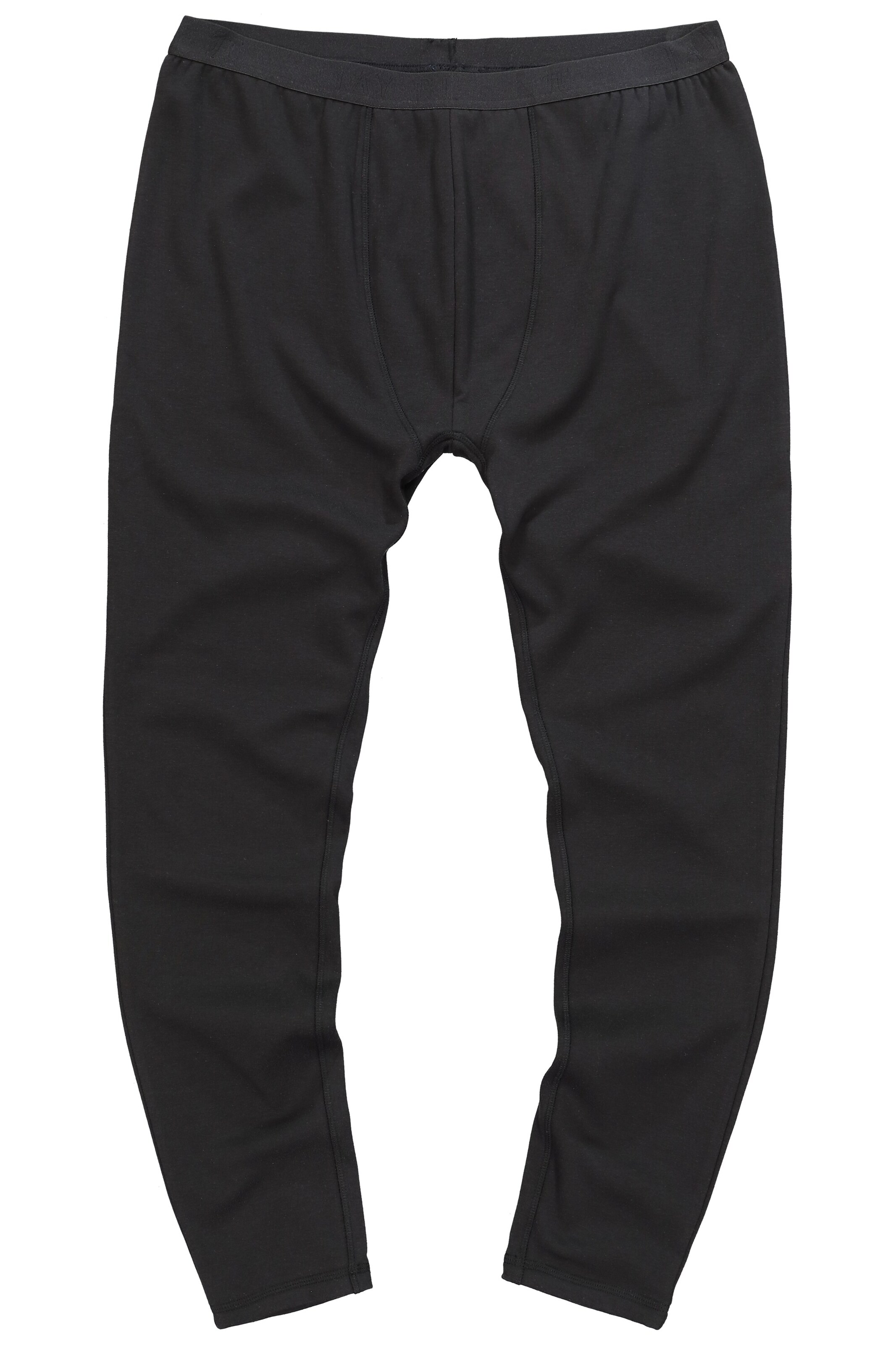 JAY-PI Lange Unterhose in Schwarz: Vorderseite