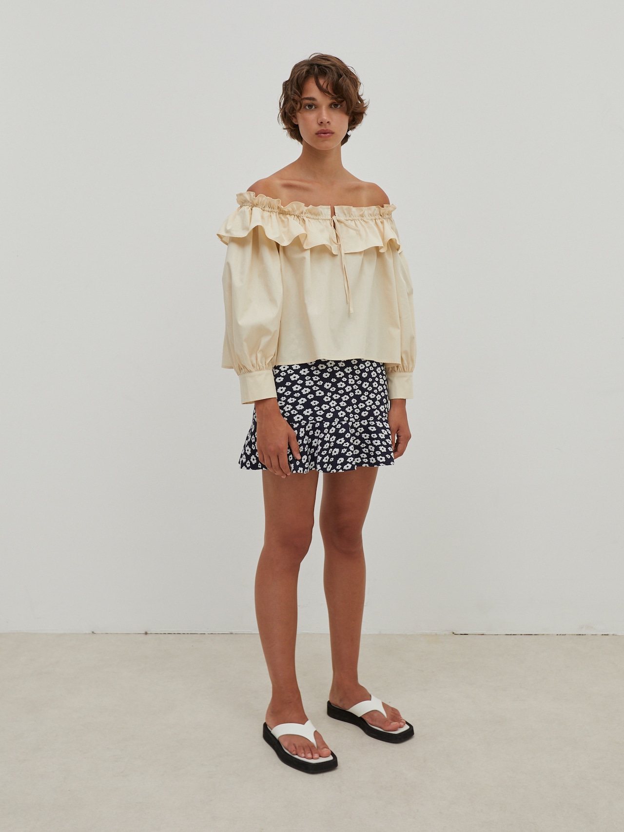 EDITED Produkte Bluse 'Suela' beige