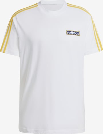 ADIDAS ORIGINALS Μπλουζάκι 'Adibreak' σε λευκό: μπροστά