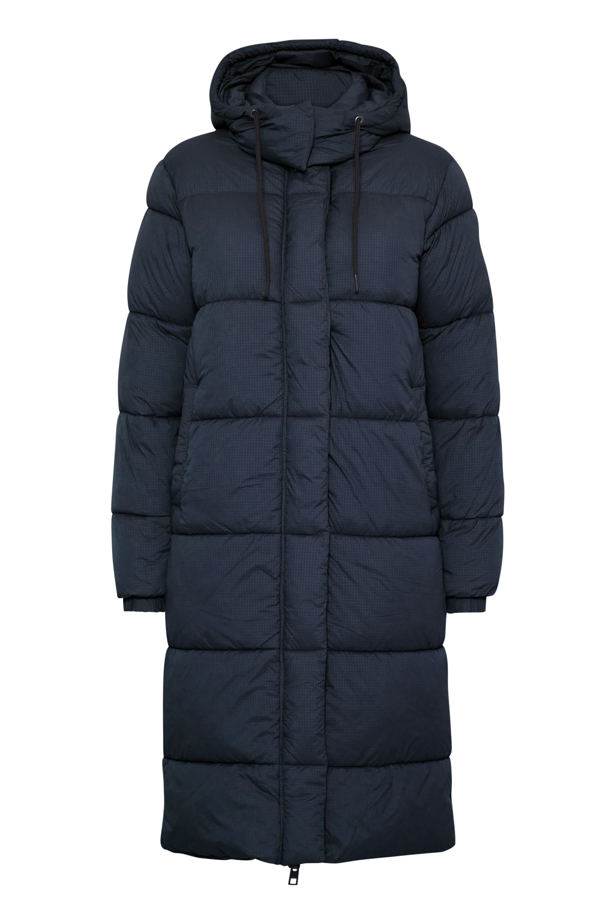 Oxmo Wintermantel 'Tammy' in dunkelblau, Produktansicht