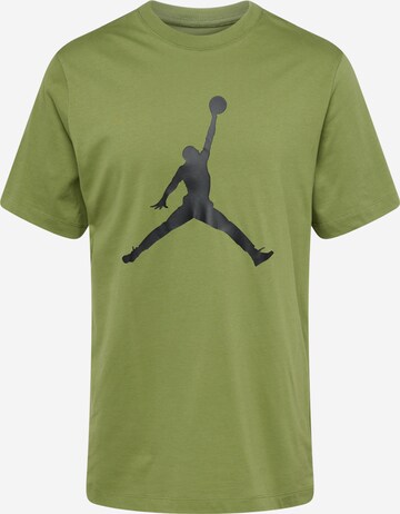 Jordan Shirt in Groen: voorkant