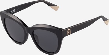 FURLA Солнцезащитные очки в Черный: спереди