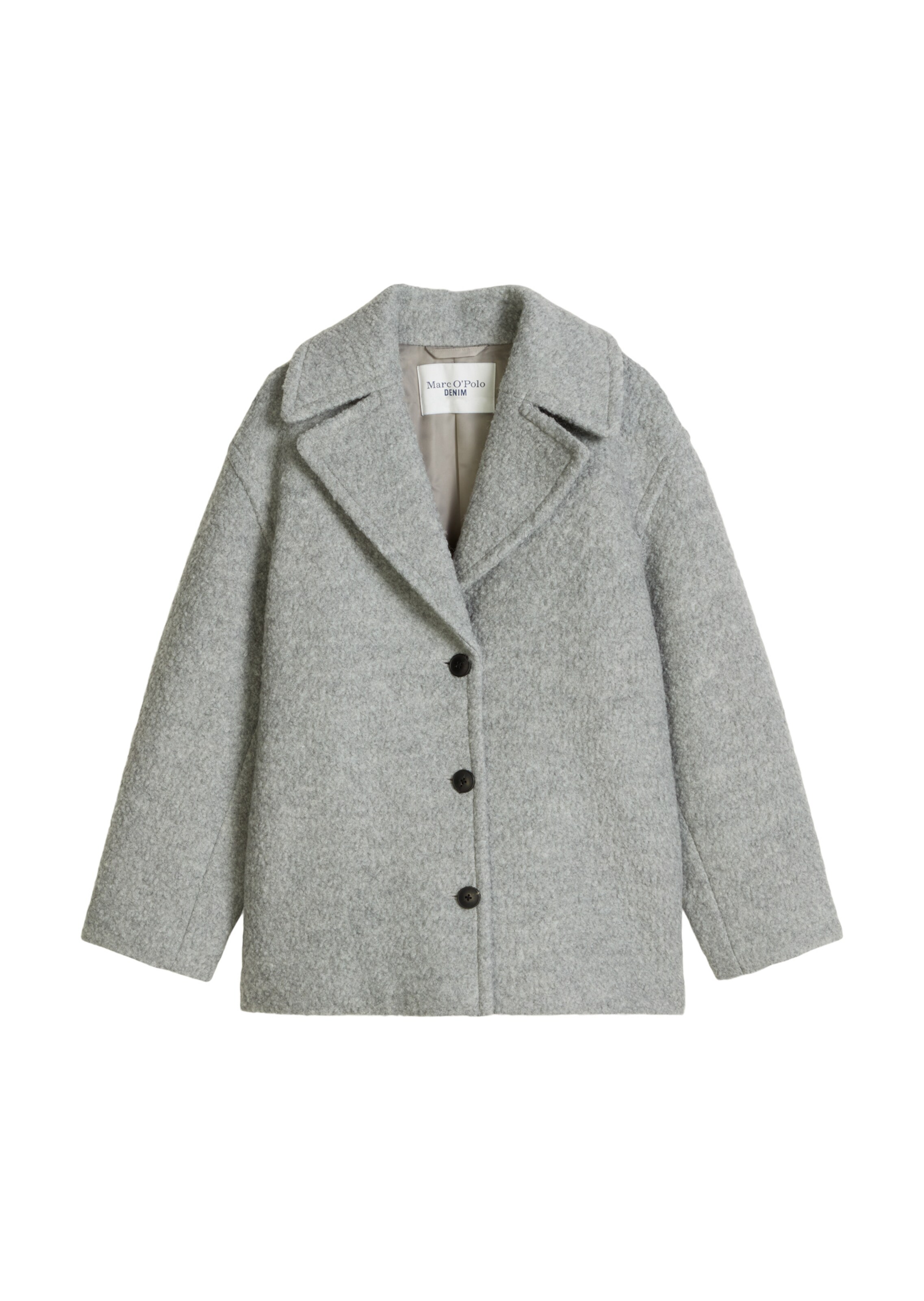 Marc O'Polo DENIM Between-seasons coat in Grey: front