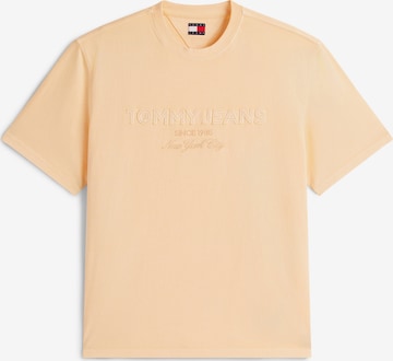 Tommy Jeans Shirt '90S NEW CLASSICS' in Oranje: voorkant