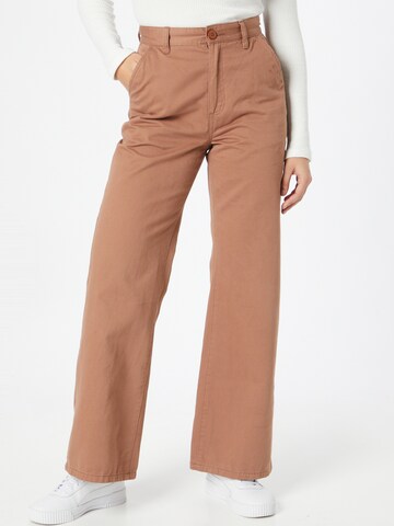 Cotton On Loose fit Trousers 'PARKER' in Brown: front