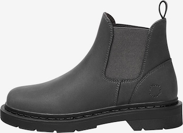 Pull&Bear Chelsea boots in Grijs