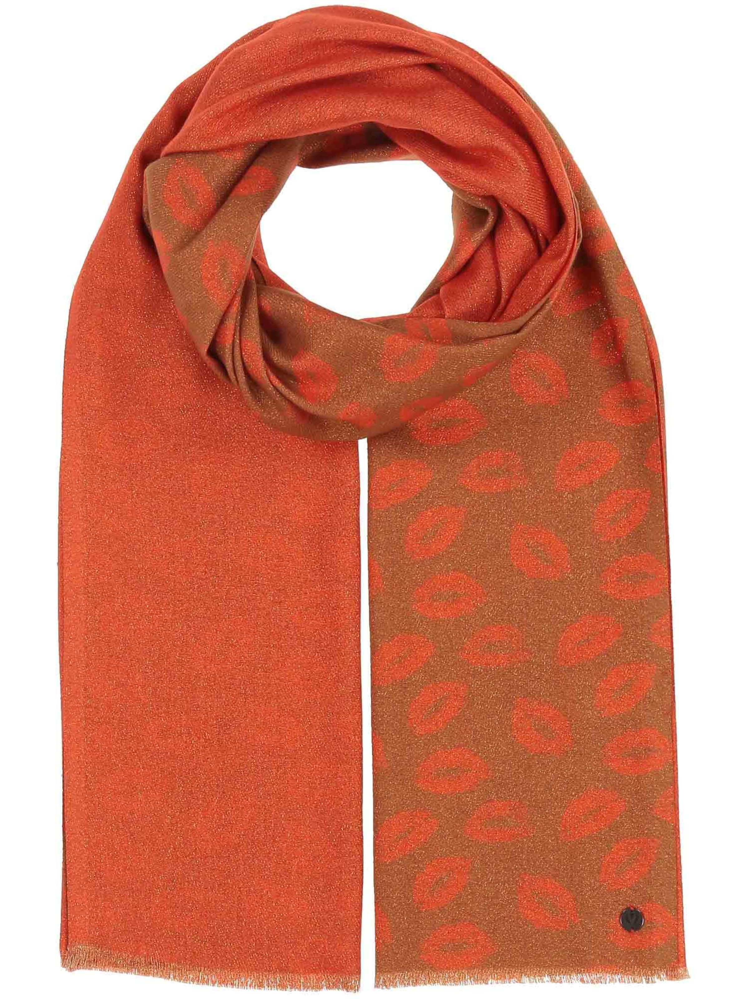 FRAAS Schal in Orange: Vorderseite