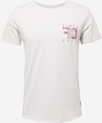 Key Largo T-Shirt 'MT STATE OF MIND' in Grau: predná strana