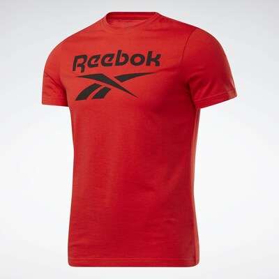 REEBOK T-Shirt 'Graphic Series' in rot / schwarz, Produktansicht