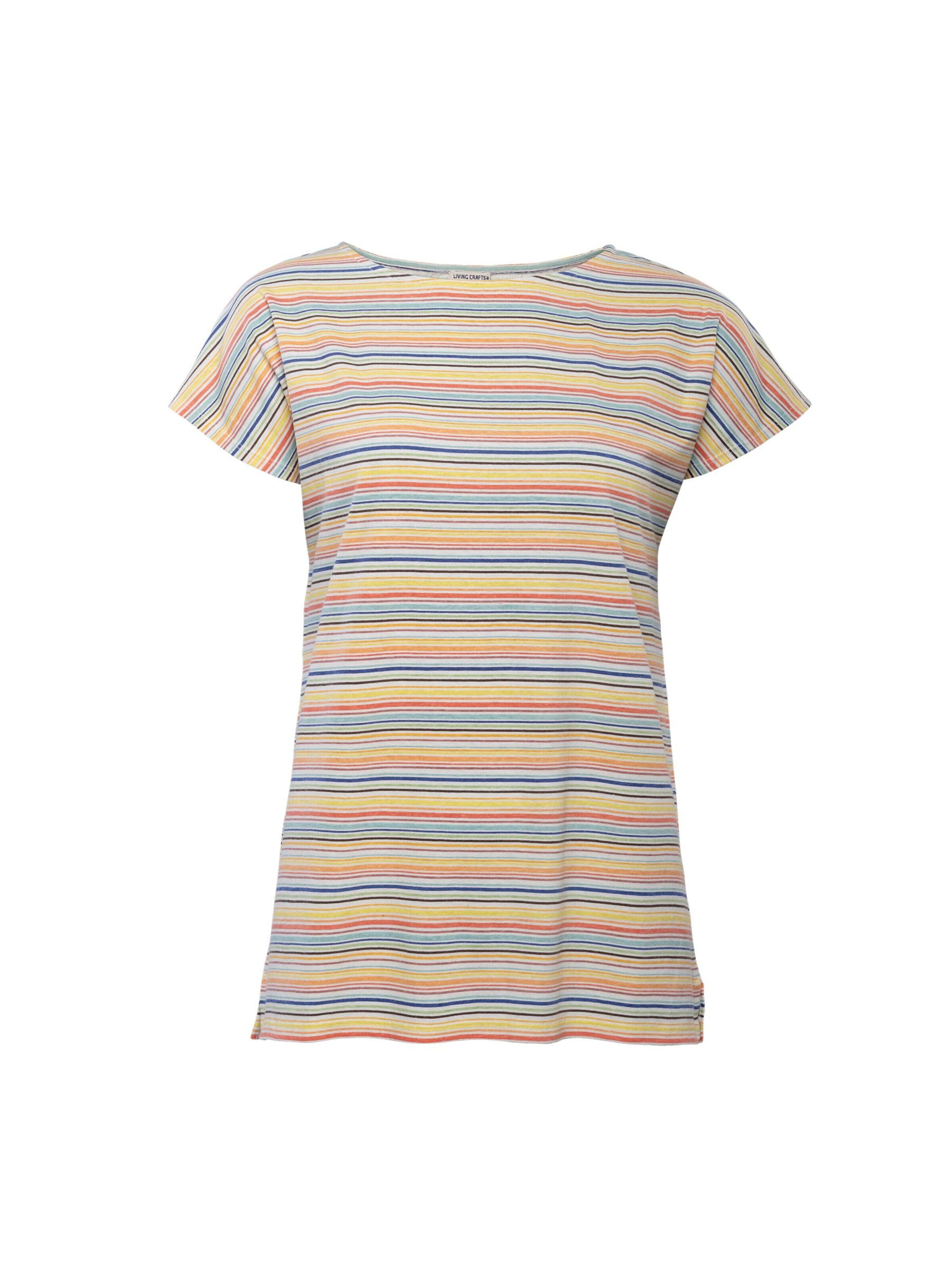 Living Crafts Shirt 'REKA'‌‌‌‌‌‌ in Mischfarben: Vorderseite
