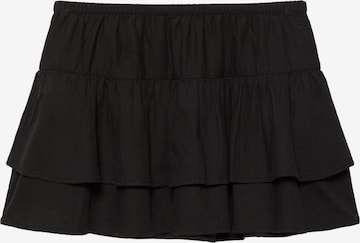Pull&Bear Sukňa - Čierna: predná strana