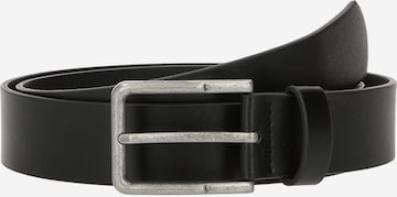 Ceinture 'FLYNN CLASSIC' JACK & JONES en noir : devant