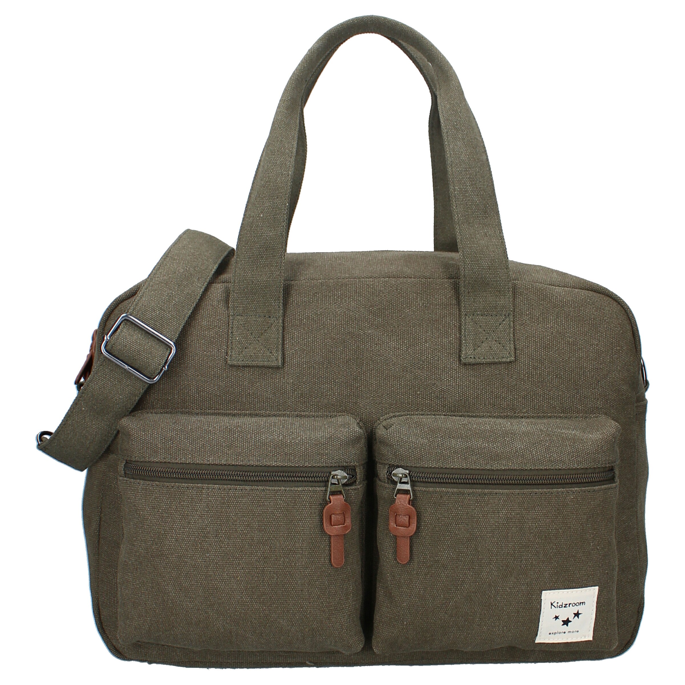 VADOBAG Wickeltasche in Grün: Vorderseite