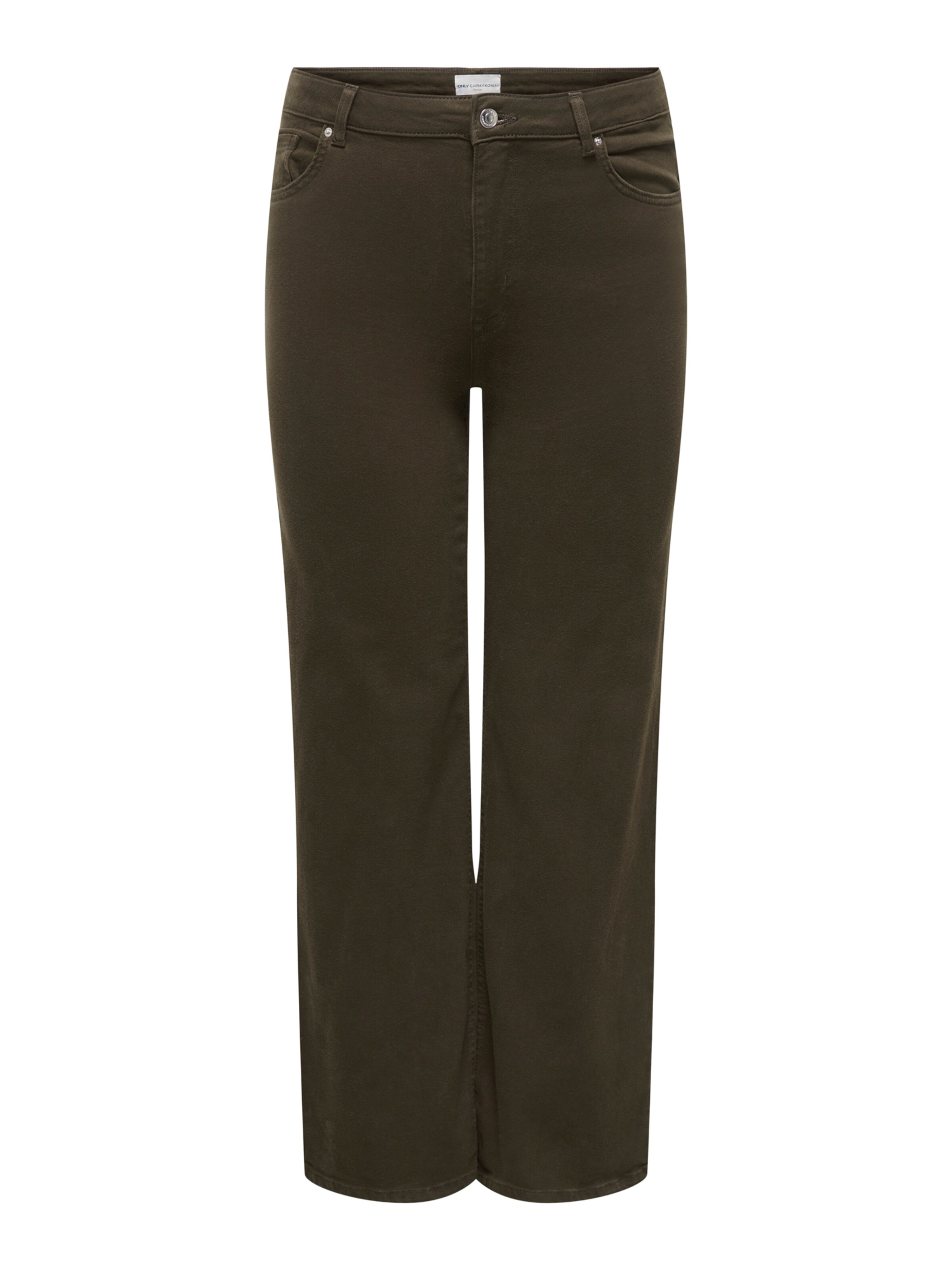 ONLY Carmakoma Wide leg Jeans 'CARWILLY' in Brown: front