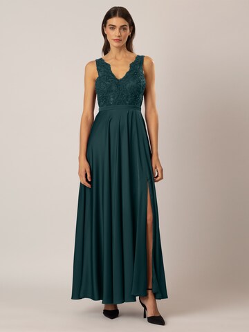 APART Abendkleid in Grün: Vorderseite