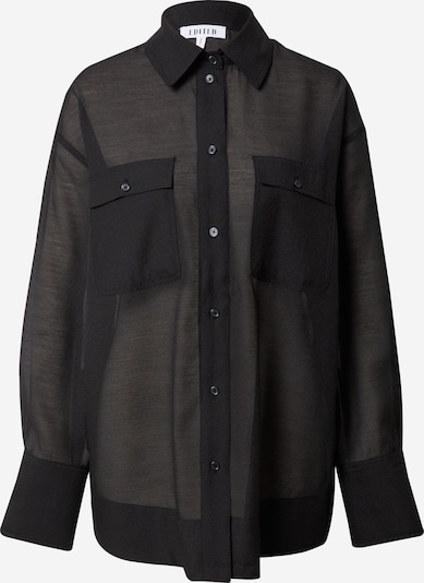 EDITED Blouse 'Saara' in de kleur Zwart, Productweergave